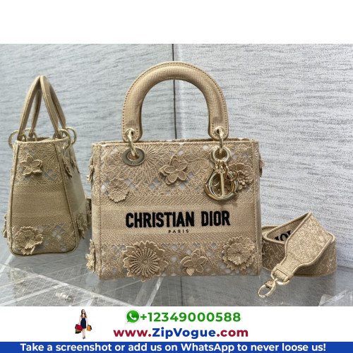 Dior Lady Dior 24cm Medium - Image 3