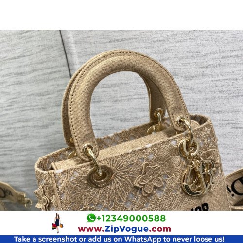 Dior Lady Dior 24cm Medium - Image 4